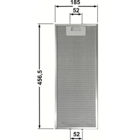 Filtru de aluminiu lavabil hota incorporabila Electrolux EFP60460OX [1]