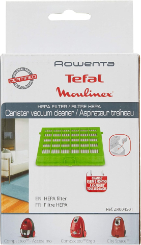 Accesorii Piese Aspiratoare - Filtru de inalta performanta Rowenta ZR004501 pentru Compacteo Ergo si City Space
