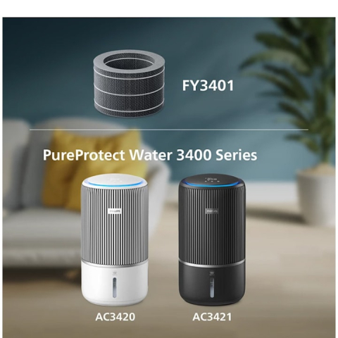 Filtru de umidificare Philips FY3401/00 NanoCloud pentru AC3420, AC3421 [3]