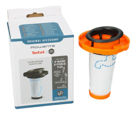 Accesorii Piese Aspiratoare - Filtru din spuma Rowenta ZR009010 pentru X-Force Flex 9.60 si X-Nano