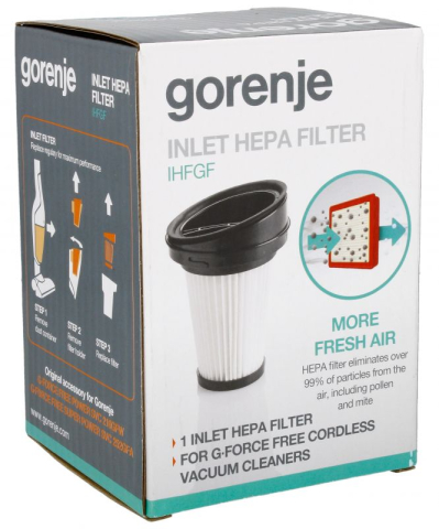 Accesorii si Piese Electrocasnice - Filtru HEPA container aspirator vertical Gorenje SVC216GFW IHFGF 735551