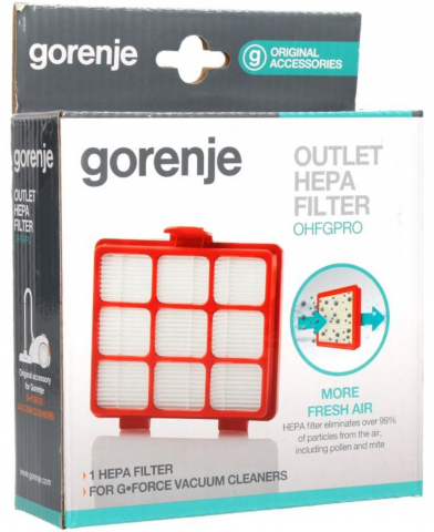 Accesorii Piese Aspiratoare - Filtru hepa de hartie pentru aspirator Gorenje 680182