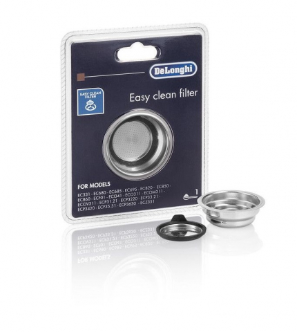 Resigilate - Filtru pentru o ceasca, DeLonghi EasyClean DLSC400 - RESIGILAT