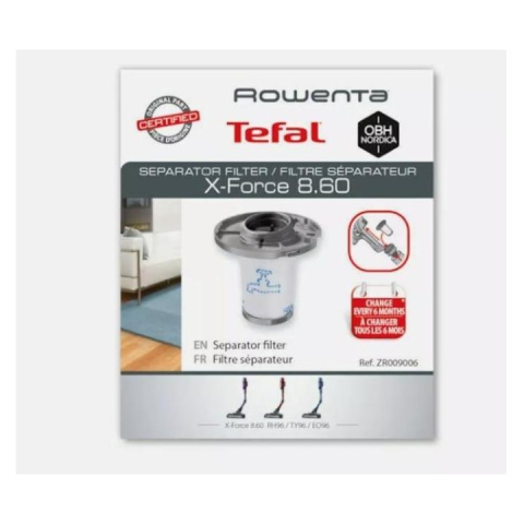 Accesorii Piese Aspiratoare - Filtru separator din spuma Rowenta ZR009006 pentru aspirator vertical