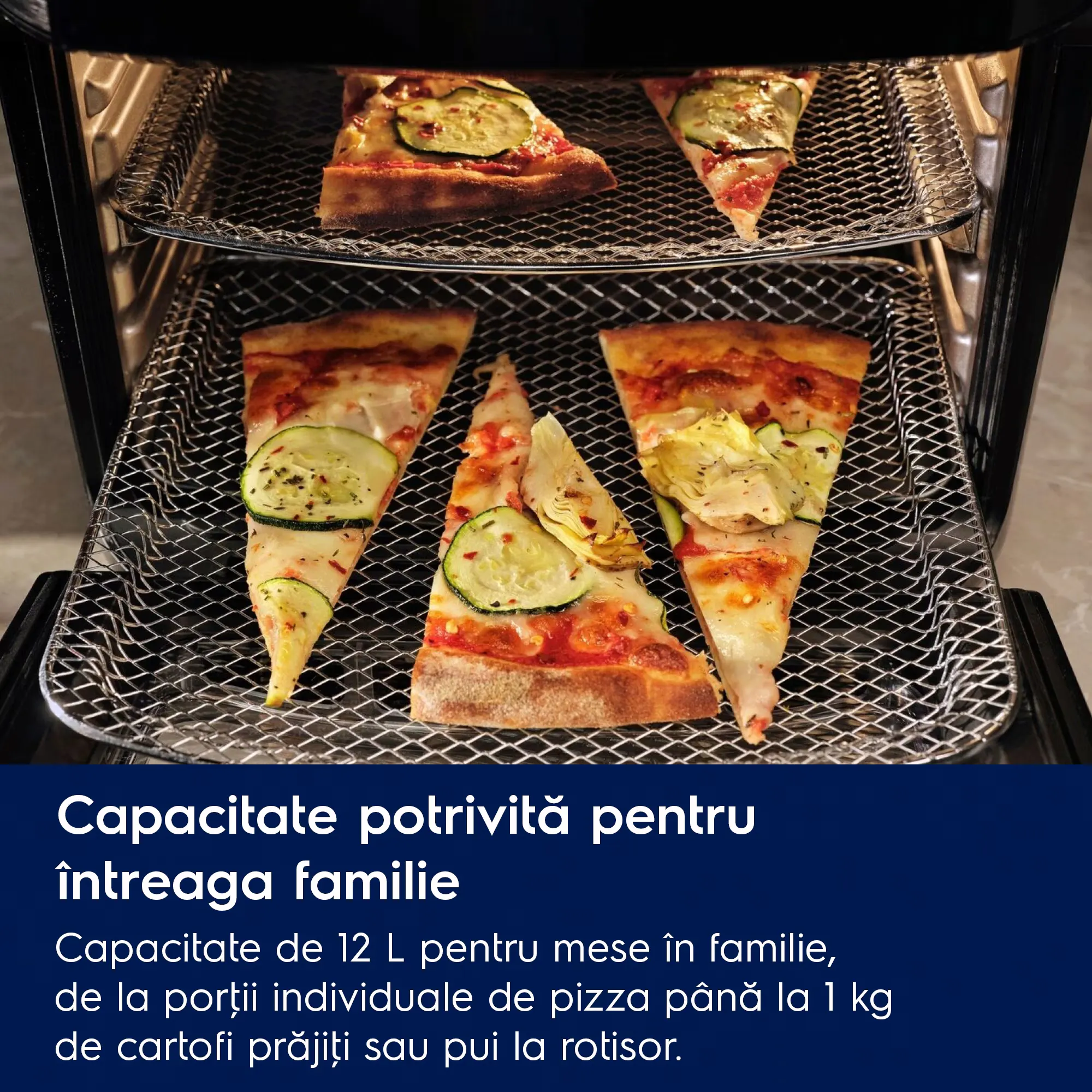 Friteuza cu aer cald Electrolux EAF12B Seria 800, 12 L, 1700 W, neagra, cu rotisor inclus [11]