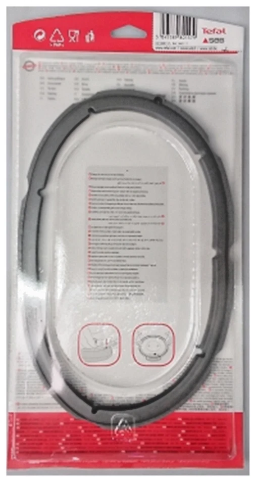 Garnitura oala sub presiune Seb Delicio inox 4,5-6 L cod 980157 [2]