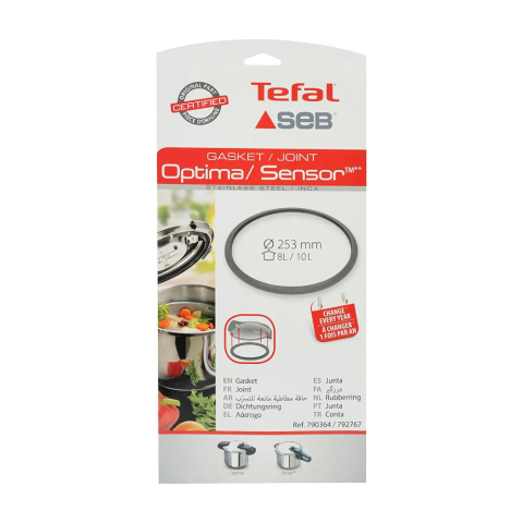 Accesorii Electrocasnice Mici - Garnitura oala sub presiune Seb Optima Sensor inox 8 L cod 791947