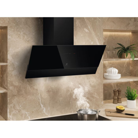 Hota semineu Electrolux LFV639K 90 cm negru Breeze Hob2Hood Seria 700 710 m3/h [1]