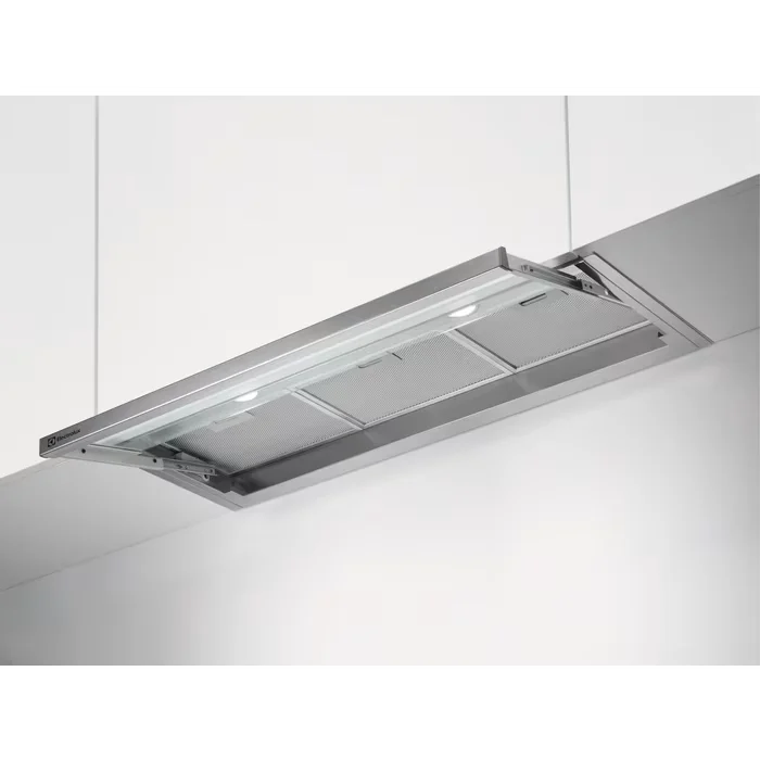 Hote - Hota telescopica Electrolux LFP539X, 90 cm, 600 m3/h, 3 trepte viteza, iluminare LED, inox