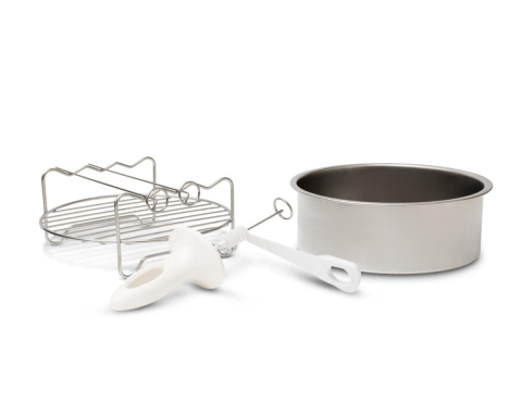 Electrocasnice mici - Kit accesorii friteuza aer cald Electrolux EAFEK1 Culinary Expansion