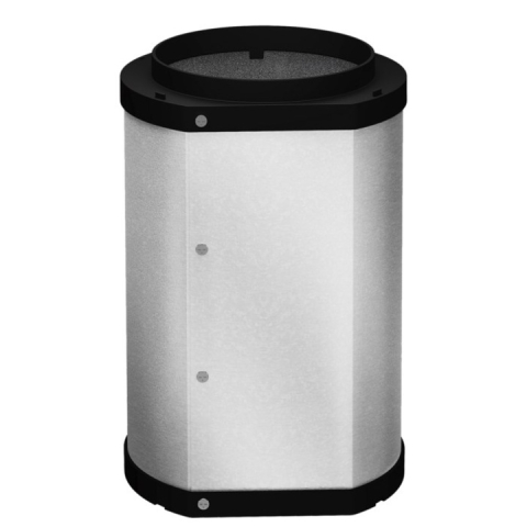Kit izolare fonica pentru hote Electrolux si AEG, H= 28 cm/Diametru=15 cm, amortizor de zgomot pentru hote in regim de recirculare pana la 4 dB(A) [1]