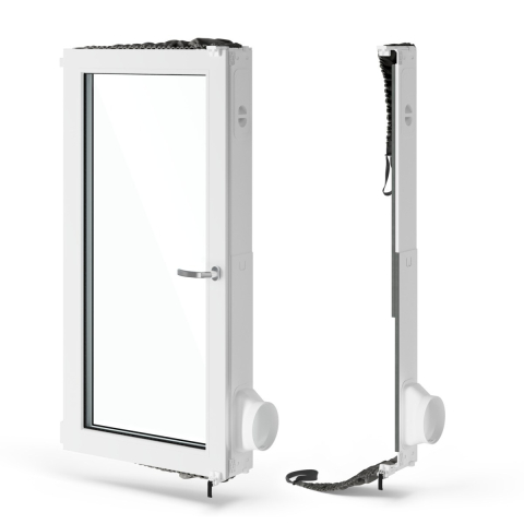 Kit fereastra aer conditionat portabil Electrolux EWKIT5, instalare fara unelte [2]