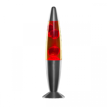 Resigilate - Lampa cu lava, Magma InnovaGoods Home, LED, 25 W, rosu