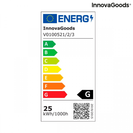 Lampa cu lava, Magma InnovaGoods Home, LED, 25 W, rosu [4]