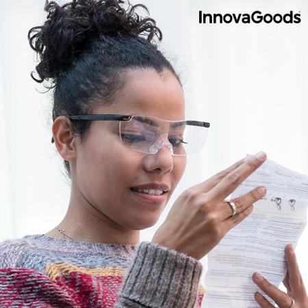Ochelari de marire, InnovaGoods Gadget Cool, marire 60%, din policarbonat, include husa [2]