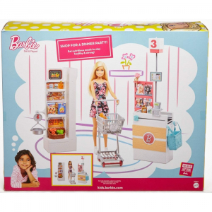 Set joaca Barbie, Supermarket, Mattel [2]