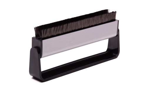 Perie antistatica din fibra de carbon Analogis Brush 1 pentru curatarea discurilor de vinil, Negru/Gri [2]