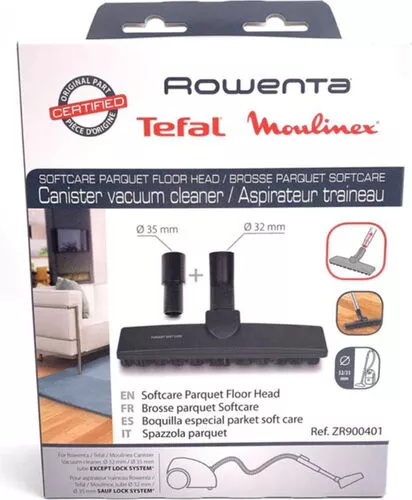Accesorii Piese Aspiratoare - Perie parchet Soft Care Rowenta ZR900401 pentru pardoseli dure