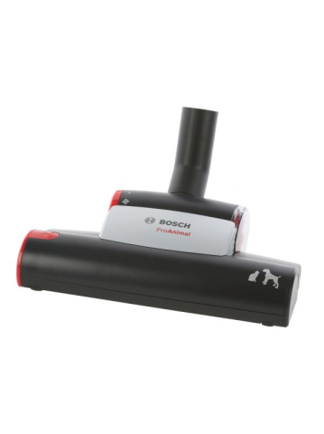 Accesorii si Piese Electrocasnice - Perie turbo Bosch 00576472 ProAnimal neagra cu rosu si argintiu