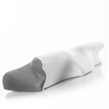 Pernă cervicală din spuma cu memorie, cu contur ergonomic, Conforti InnovaGoods, 62x36x14 cm [3]