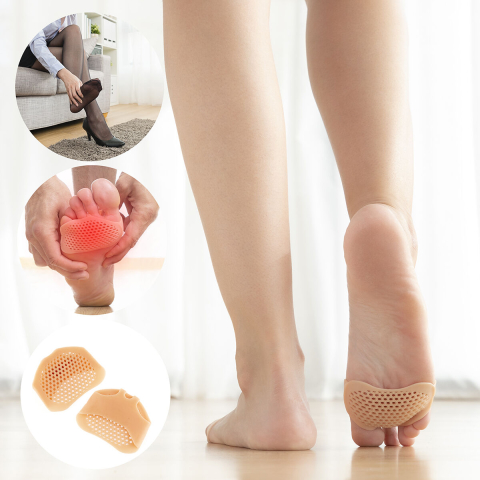Tampoane metatarsiene gel silicon SilStep InnovaGoods set 2 buc [2]