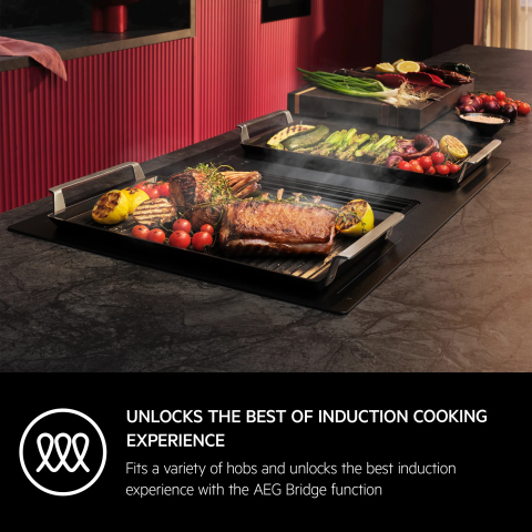 Plancha Grill AEG pentru plite gaz, inductie, vitro, barbecue, A9HHPG11 [1]