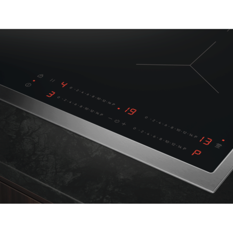 Plita inductie AEG TO64IA0FXB Seria 5000 60 cm 4 zone Hob2Hood rama inox negru [2]