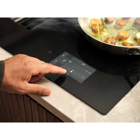 Plita incorporabila cu inductie cu hota integrata Electrolux ECC8549 ComboHob 900 SensePro eXtractor 80 cm negru [4]