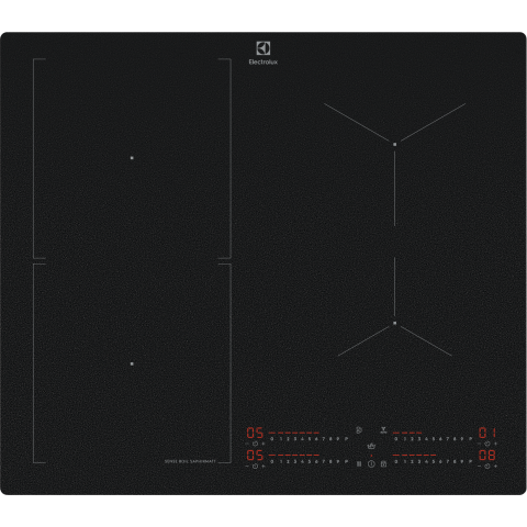Plita incorporabila cu inductie Electrolux EIS62453IZ SaphirMatt 700 SenseBoil 60 cm Negru mat [0]