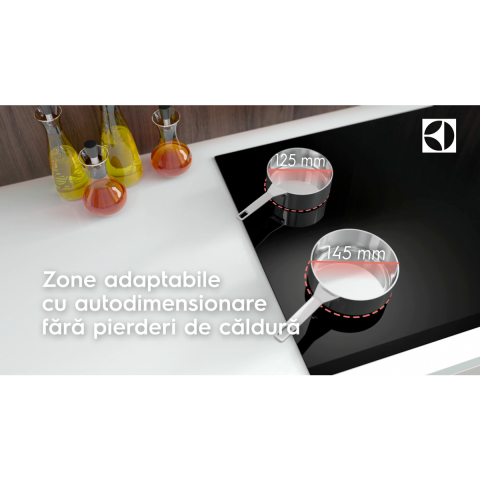Plita incorporabila cu inductie Electrolux EIV644 Seria 600 DoubleBridge 60 cm Negru [5]