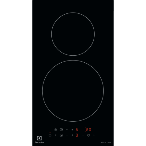 Plita incorporabila cu inductie Electrolux LIT30230C 2 zone PowerBoost control touch 30 cm negru [0]