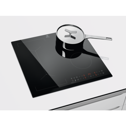 Plita cu inductie Electrolux LIV63431BK 60 cm 4 zone Bridge Hob2Hood neagra [14]