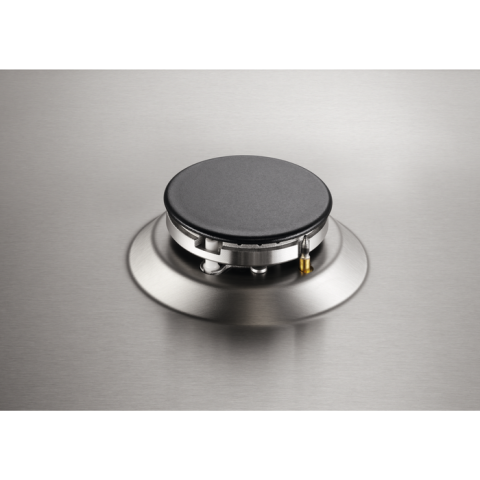 Plita mixta Electrolux KGM64311X Seria 300 60 cm inox 3 arzatoare gaz 1 zona electrica [4]