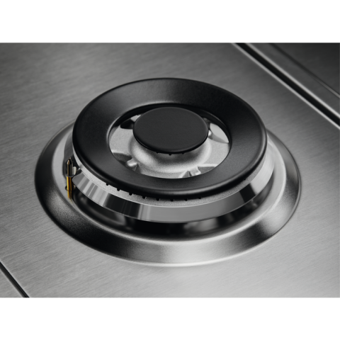 Plita incorporabila pe gaz Electrolux KGS64562SX 4 arzatoare arzator Wok gratare fonta 60 cm inox [8]
