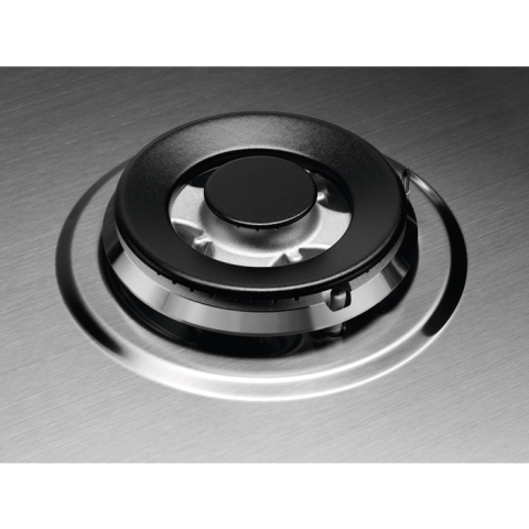 Plita incorporabila pe gaz Electrolux KGS64562SX 4 arzatoare arzator Wok gratare fonta 60 cm inox [10]
