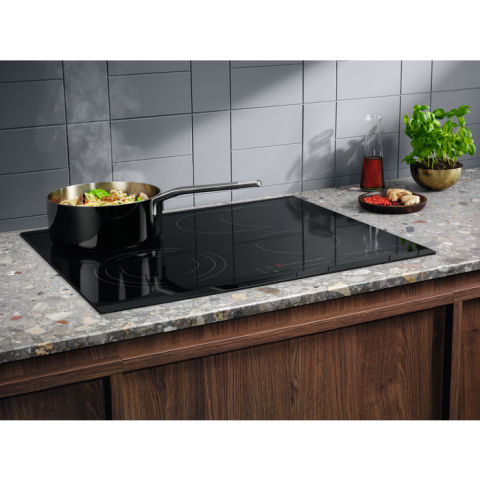 Plita vitroceramica Electrolux EHF6547FXK 60 cm 4 zone comenzi tactile neagra [1]
