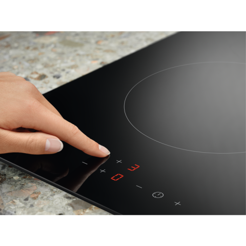 Plita incorporabila vitroceramica Electrolux LHR3233CK 2 zone control touch 30 cm negru [2]