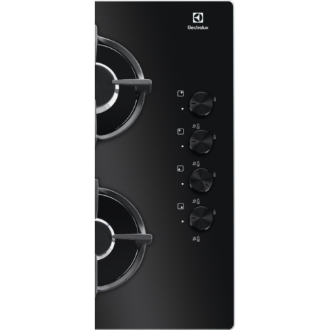 Plita incorporabila vitroceramica pe gaz Electrolux KGG6407K 4 arzatoare 60 cm negru [1]