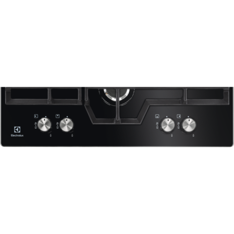 Plita incorporabila vitroceramica pe gaz Electrolux KGG6456K 4 arzatoare 60 cm negru [2]