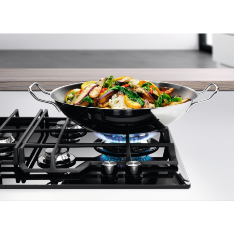 Plita incorporabila vitroceramica pe gaz Electrolux KGG6456K 4 arzatoare 60 cm negru [14]