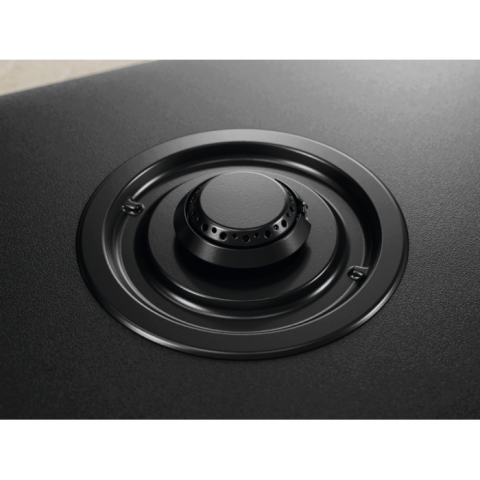 Plita incorporabila vitroceramica pe gaz Electrolux KGG753723L 5 arzatoare 75 cm negru mat [5]