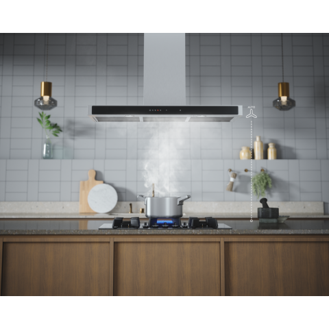 Plita incorporabila vitroceramica pe gaz Electrolux KGG953753K 5 arzatoare 90 cm negru [7]