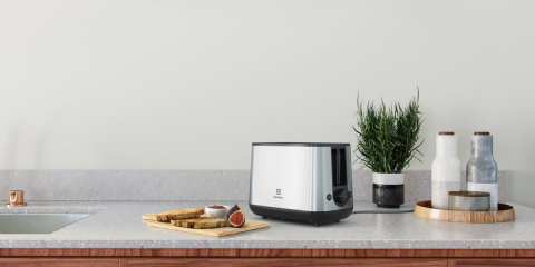 Prajitor de paine Electrolux E3T1-3ST Create 3, inox, 2 fante [3]