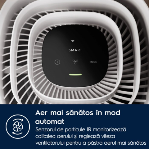 Purificator de aer Electrolux Pure 500 EPO50351SW, 45 m2, Alb scoica [5]