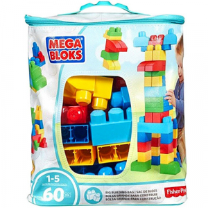 Set Fisher-Price Cuburi Colorate de Construit Mega Bloks 60 de piese [0]