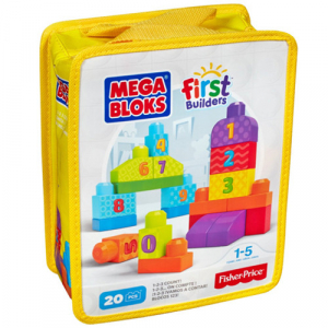 Set Fisher-Price de Construit Numere 20 de Piese Mega Bloks [0]