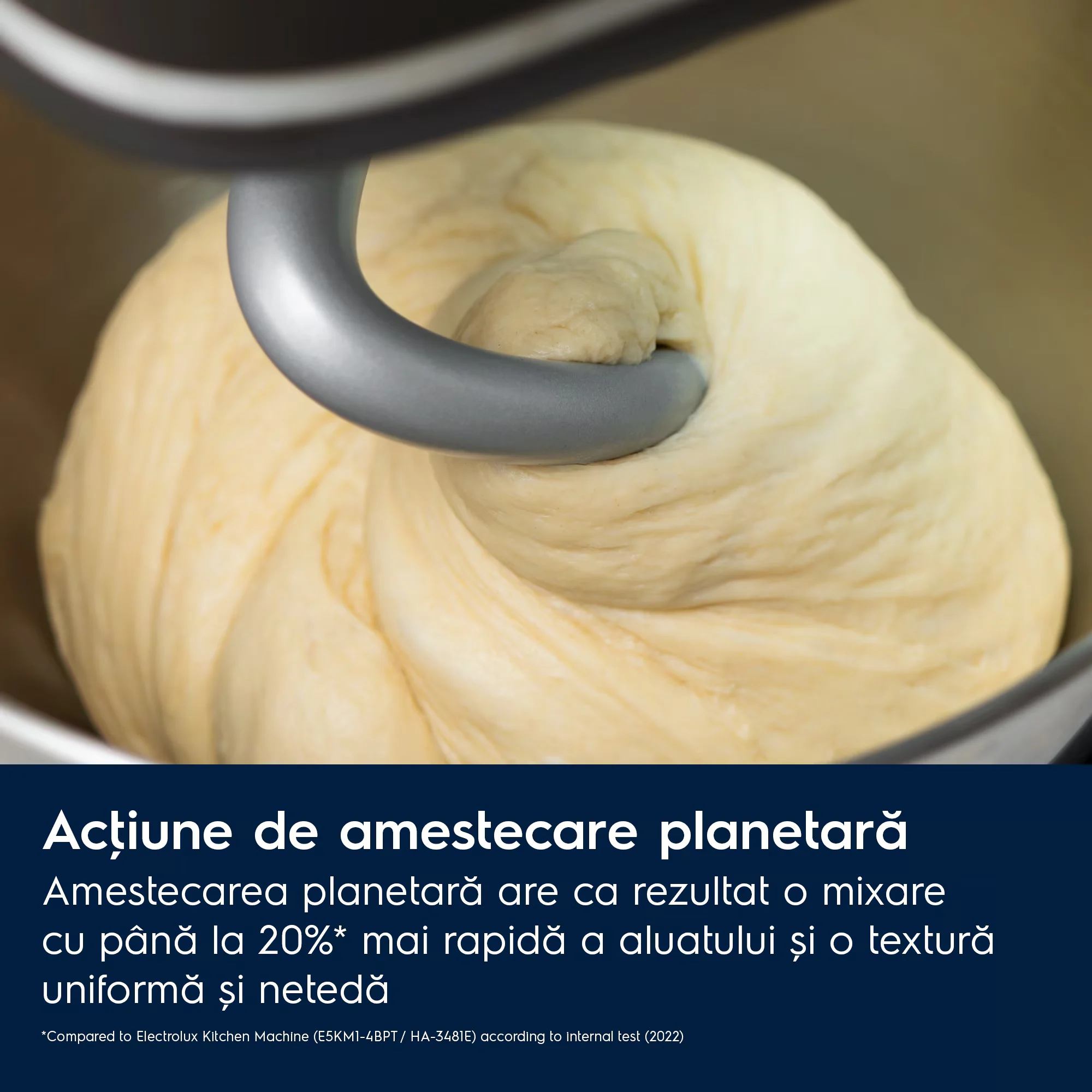 Robot de bucatarie Electrolux E6KM1-4OWT Assistent 700 alb 1200W cu doua boluri din inox [6]
