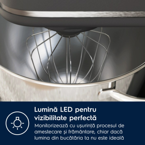 Robot de bucatarie Electrolux E6KM1-8BPT Assistent 800 1200W cu doua boluri din inox [4]