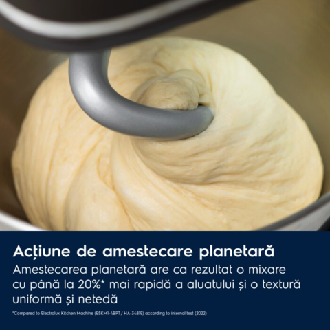 Robot de bucatarie Electrolux E6KM1-8BPT Assistent 800 1200W cu doua boluri din inox [1]