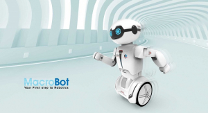 Robot programabil Silverlit Macrobot, telecomanda, albastru [5]